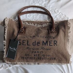 Myrna SEL de MER Canvas S/M Tote Bag